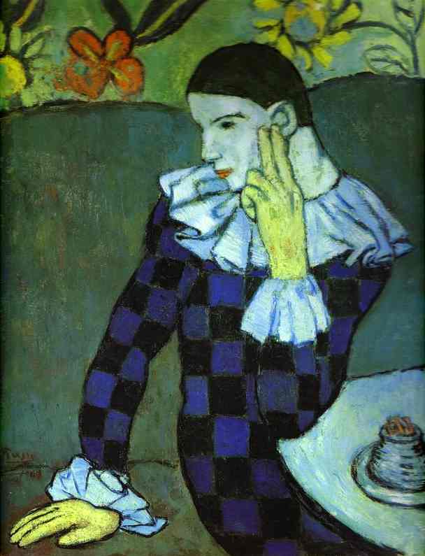 Paintings from Picasso's Blue
